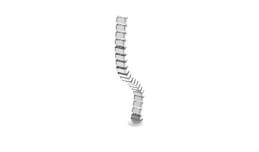 Under Desk Spine Cable Manager